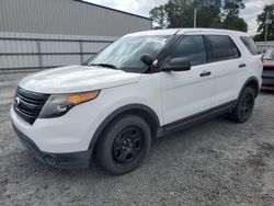 Ford Explorer salvage cars for sale: 2014 Ford Explorer Police Interceptor