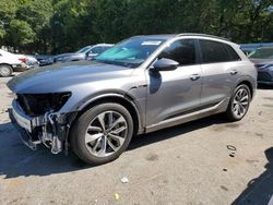 Audi salvage cars for sale: 2021 Audi E-TRON Premium Plus