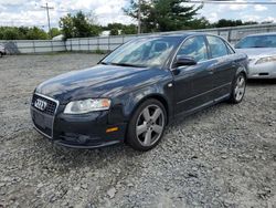 Audi salvage cars for sale: 2008 Audi A4 S-LINE 2.0T Quattro Turbo