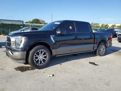 Ford salvage cars for sale: 2021 Ford F150 Supercrew