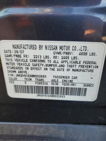 2008 Infiniti G35