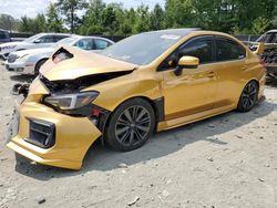 Subaru salvage cars for sale: 2017 Subaru WRX Premium