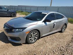 Honda salvage cars for sale: 2017 Honda Civic EX