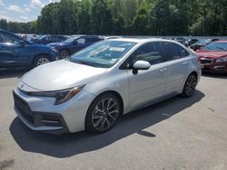 Toyota Corolla salvage cars for sale: 2020 Toyota Corolla SE