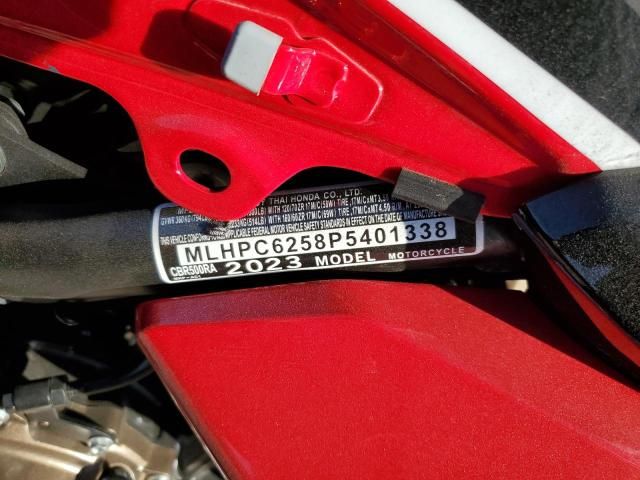 2023 Honda Cbr500 ra