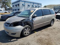 Salvage cars for sale from Copart Albuquerque, NM: 2006 Toyota Sienna CE