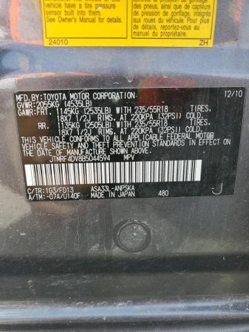 2011 Toyota Rav4 Sport