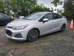 Chevrolet Cruze salvage cars for sale: 2019 Chevrolet Cruze LS