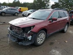 Subaru Outback salvage cars for sale: 2017 Subaru Outback 2.5I Premium