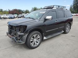 Nissan salvage cars for sale: 2015 Nissan Armada SV