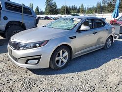 KIA Optima salvage cars for sale: 2015 KIA Optima LX