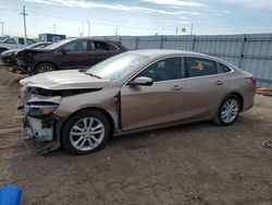 Salvage cars for sale from Copart Greenwood, NE: 2018 Chevrolet Malibu LT