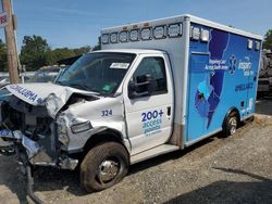 Ford E350 salvage cars for sale: 2017 Ford Econoline E350 Super Duty Cutaway Van