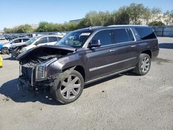 Cadillac Escalade salvage cars for sale: 2015 Cadillac Escalade ESV Premium