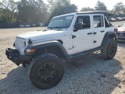 Jeep Wrangler salvage cars for sale: 2020 Jeep Wrangler Unlimited Sport