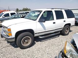 Chevrolet Tahoe salvage cars for sale: 1999 Chevrolet Tahoe K1500