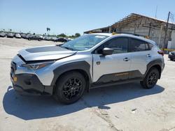 Subaru salvage cars for sale: 2024 Subaru Crosstrek Wilderness