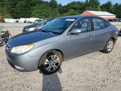 Hyundai salvage cars for sale: 2010 Hyundai Elantra Blue