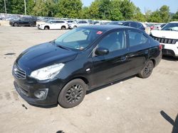 Mitsubishi Mirage salvage cars for sale: 2017 Mitsubishi Mirage G4 ES