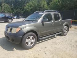 Vehiculos salvage en venta de Copart Waldorf, MD: 2005 Nissan Frontier Crew Cab LE