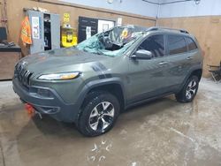 Jeep Cherokee salvage cars for sale: 2018 Jeep Cherokee Trailhawk