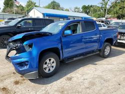 Chevrolet salvage cars for sale: 2019 Chevrolet Colorado