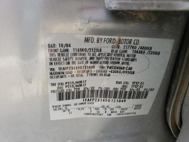 2005 Ford Five Hundred SE