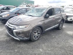 Mitsubishi salvage cars for sale: 2017 Mitsubishi Outlander ES