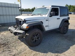 Jeep Wrangler salvage cars for sale: 2022 Jeep Wrangler Sport