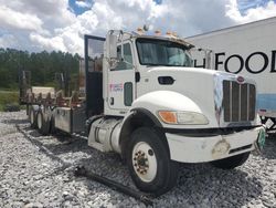 Peterbilt 348 Flatbed Truck salvage cars for sale: 2015 Peterbilt 348 Flatbed Truck
