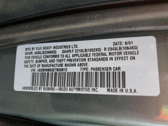 2002 Subaru Legacy Outback Limited