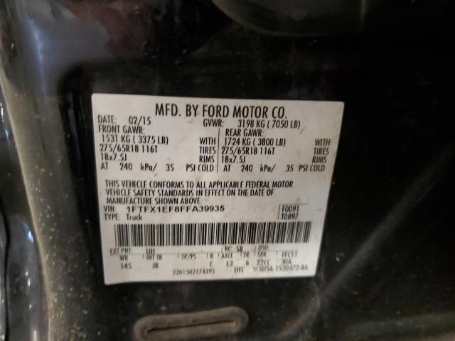 2015 Ford F150 Super Cab