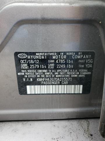 2013 Hyundai Azera gls