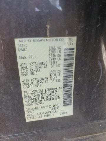 2015 Nissan Titan S
