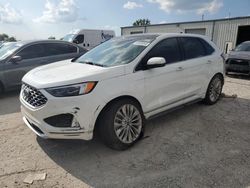 Ford Edge Titanium salvage cars for sale: 2022 Ford Edge Titanium