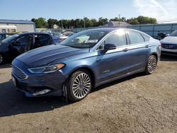 Ford salvage cars for sale: 2018 Ford Fusion Titanium/platinum hev