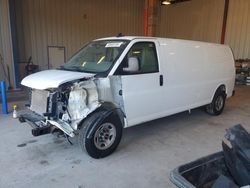 Salvage trucks for sale at Appleton, WI auction: 2023 GMC Savana G2500