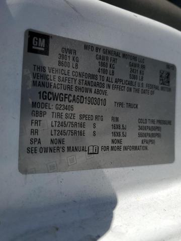 2013 Chevrolet Express G2500