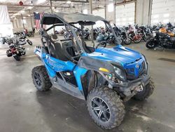 Salvage motorcycles for sale at Ham Lake, MN auction: 2021 Cf Moto Zforce 800-ATV AND Utility Vehicles Utility Vehi