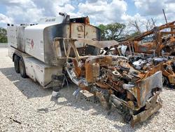 Salvage trucks for sale at New Braunfels, TX auction: 2015 Peterbilt Tractor 348 Fuel / Lube Truck