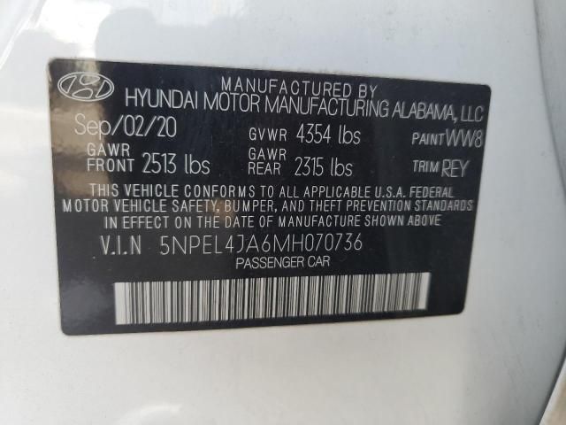 2021 Hyundai Sonata SEL
