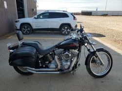 Salvage motorcycles for sale at Rapid City, SD auction: 2005 Harley-Davidson Fxsti
