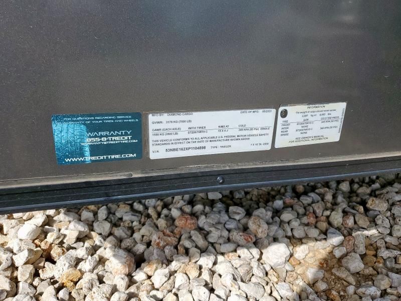 2023 Diamocargo 2023 Diamond Cargo 7X16 TA-3500 Enclosed Cargo TRA