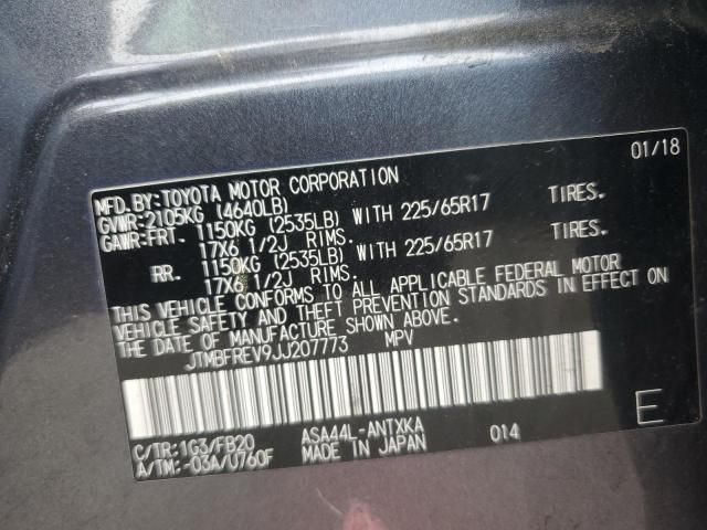 2018 Toyota Rav4 LE