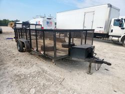 Salvage cars for sale from Copart Grand Prairie, TX: 2018 Centex Utility Trailer 7X16