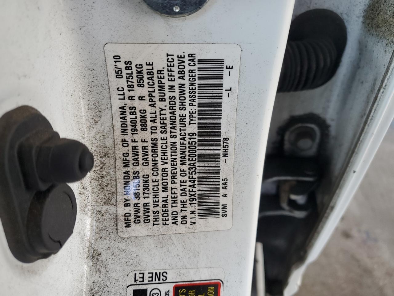 2010 Honda Civic gx