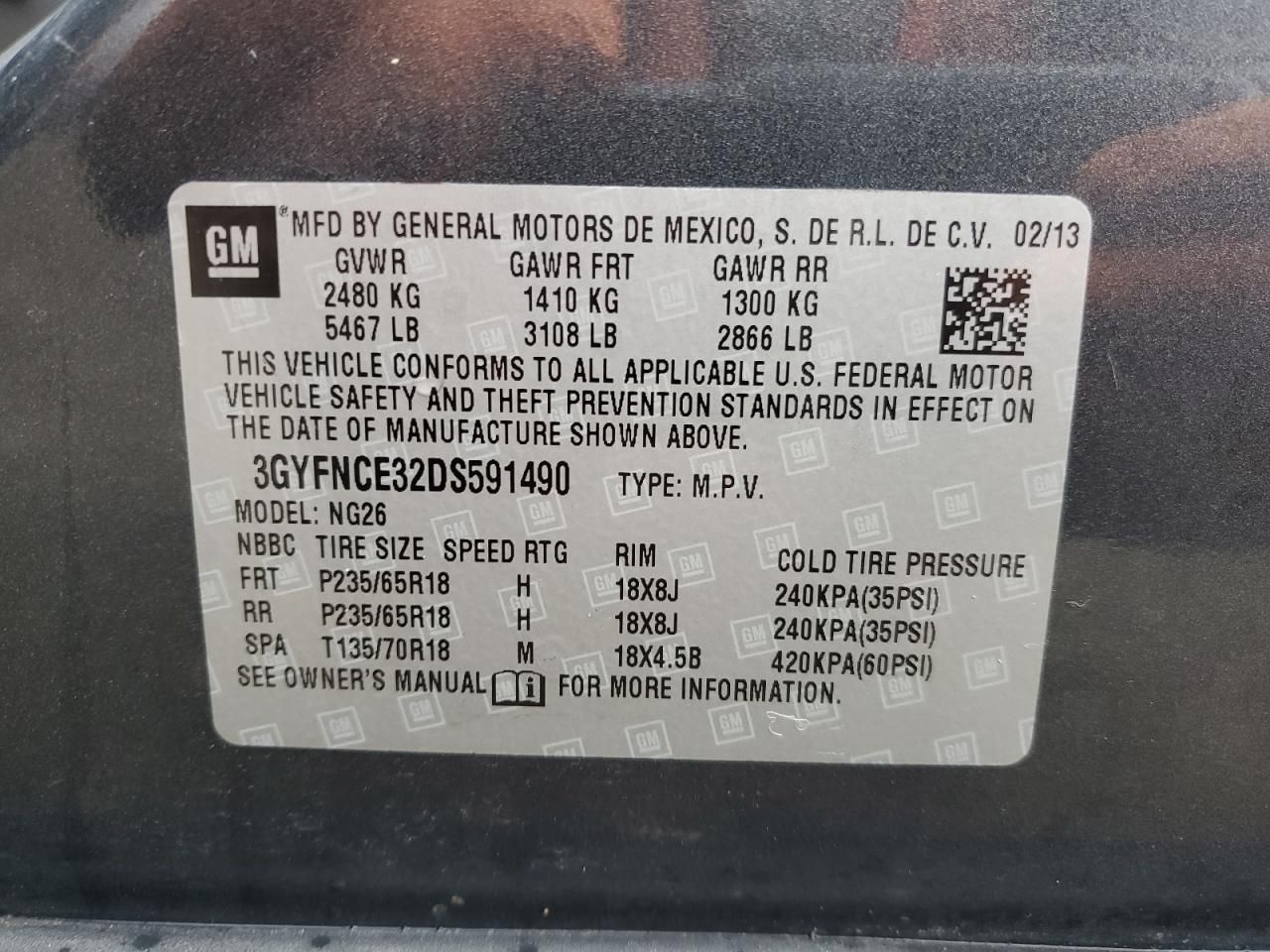 2013 Cadillac Srx Luxury Collection