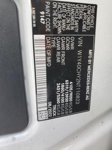 2022 Mercedes-Benz Sprinter 2500