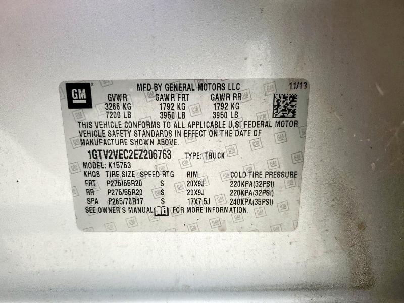 2014 GMC Sierra K1500 SLT