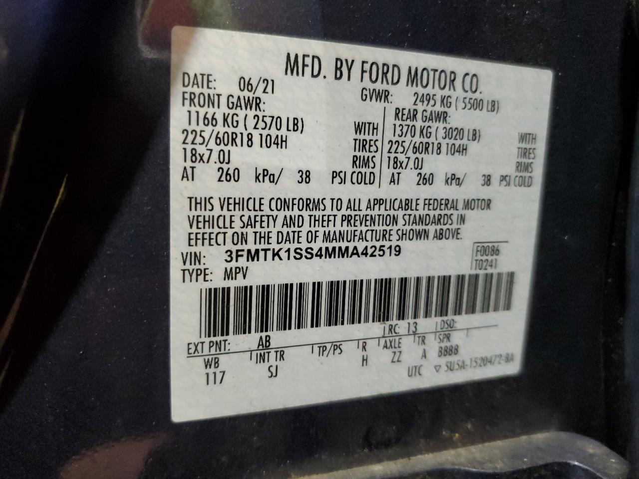 2021 Ford Mustang Mach-e Select